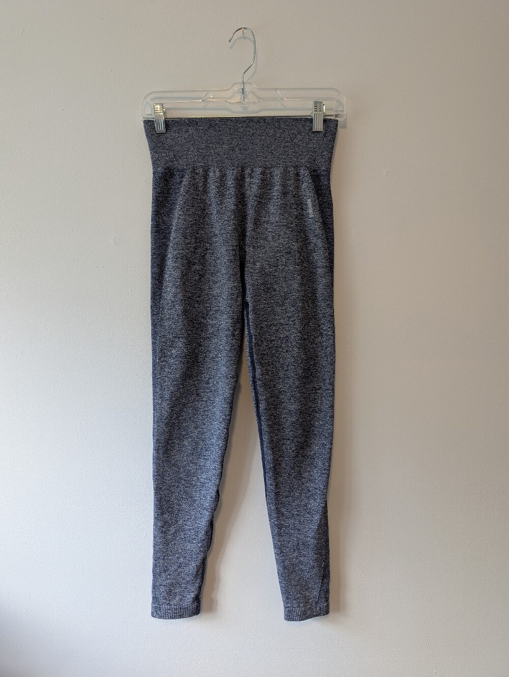 Gymshark Flex High Waisted Seamless Leggings Navy gym yoga, Workout M